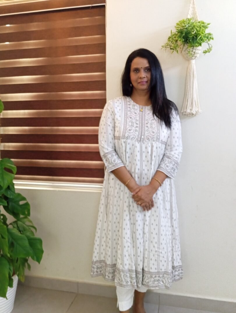 ANARKALI COTTON KURTI- SAL102