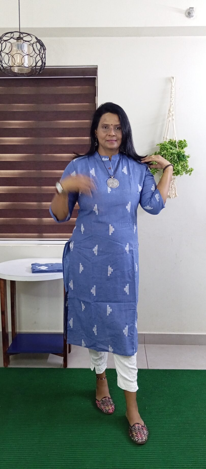 COTTON SLIT KURTIS- SAL147 - Image 5