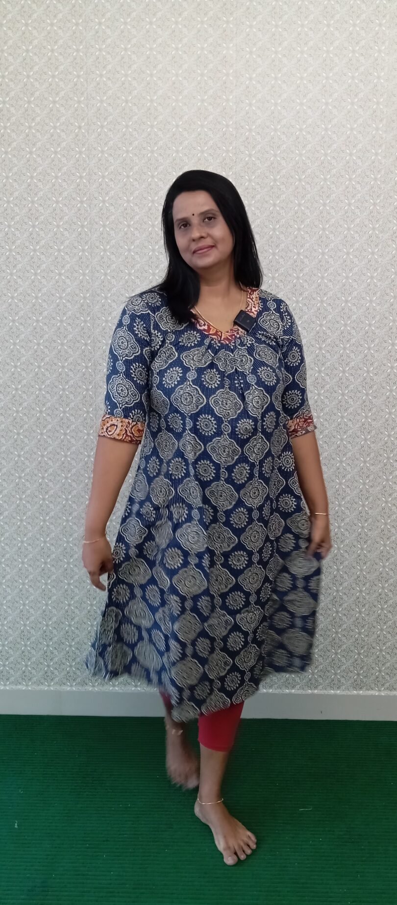 COTTON KURTIS BLUE MIX- SAL165 - Image 2