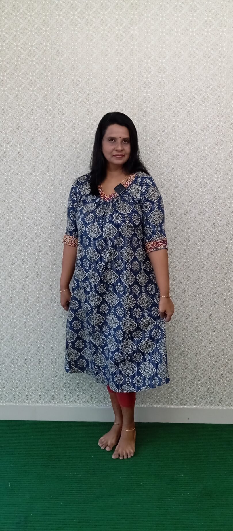 COTTON KURTIS BLUE MIX- SAL165