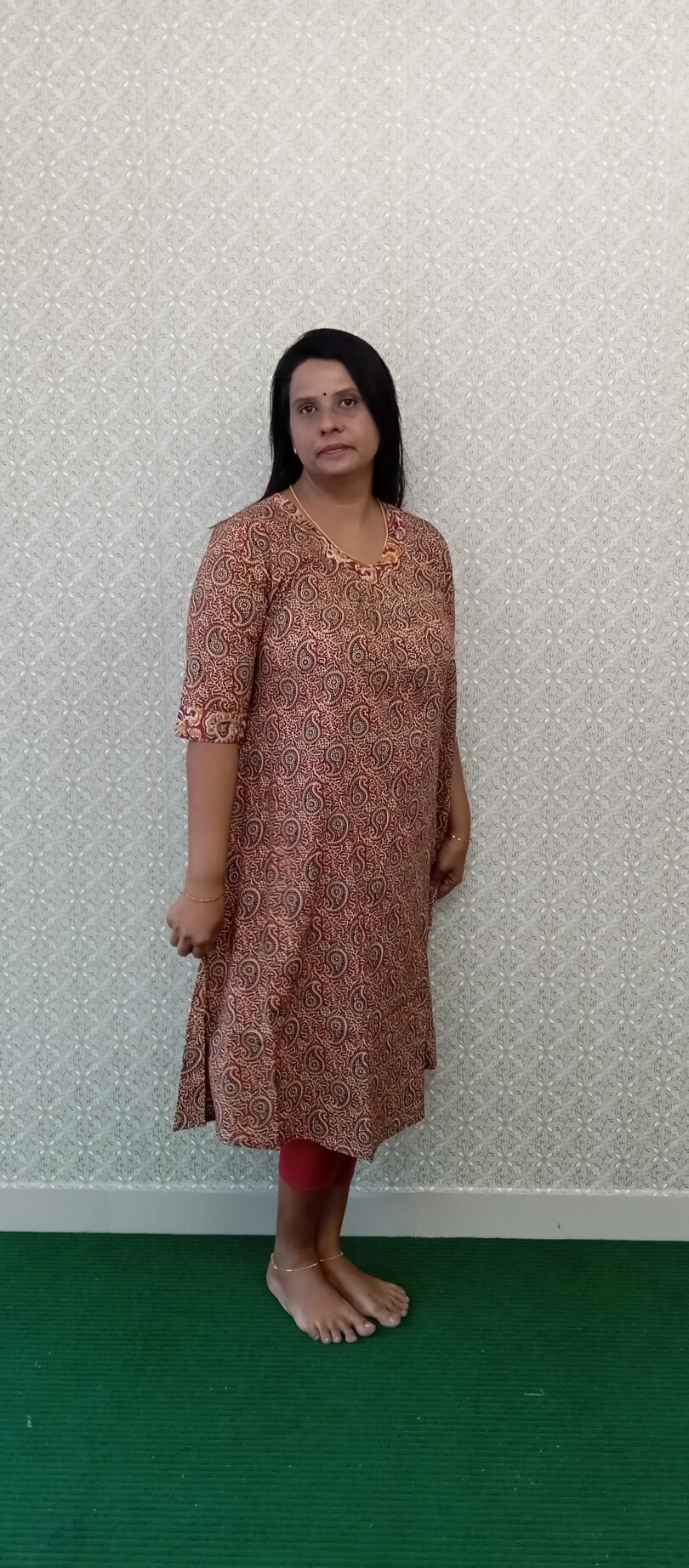 COTTON KURTIS MAROON & BLACK MIX- SAL166