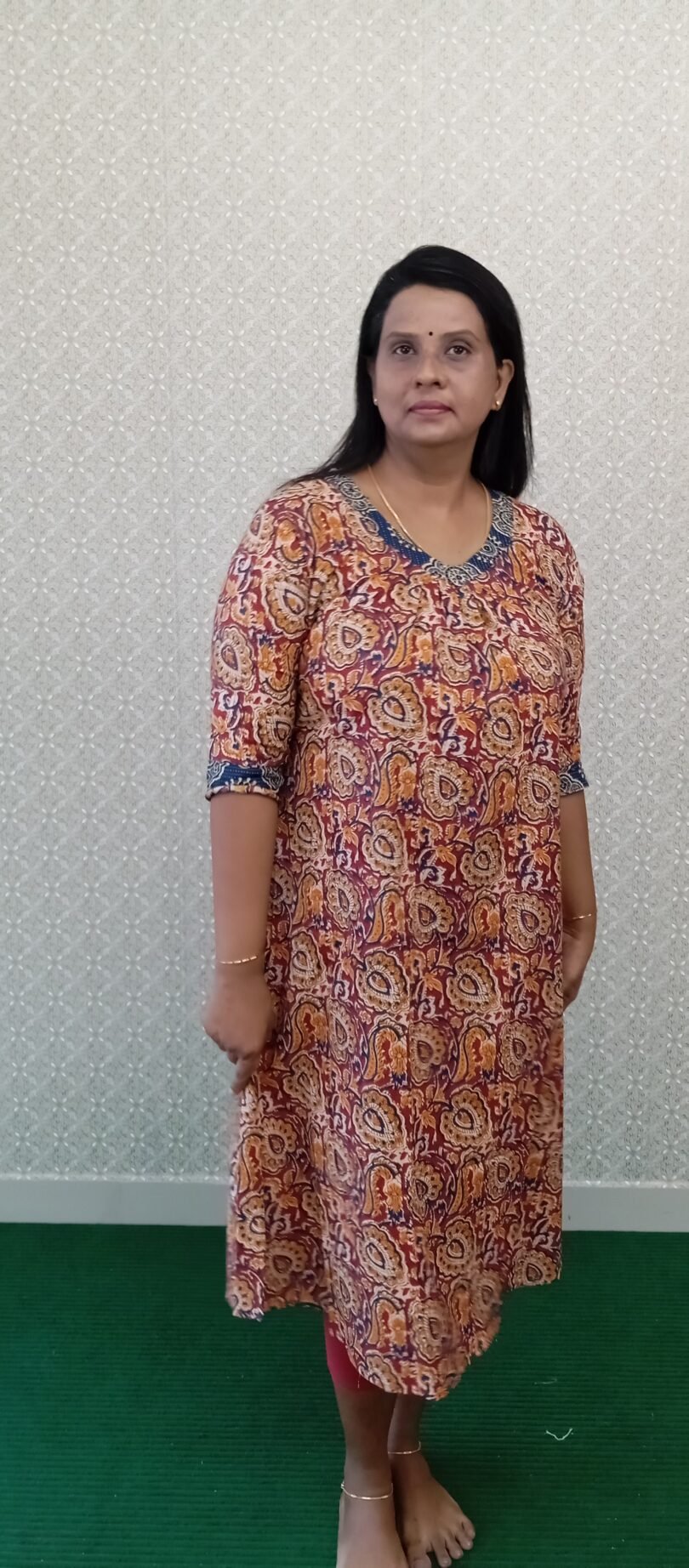 COTTON KURTIS RED MIX- SAL167 - Image 2