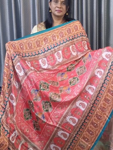 CHINON FABRIC DUPATTA MULTICOLOR- SAL016