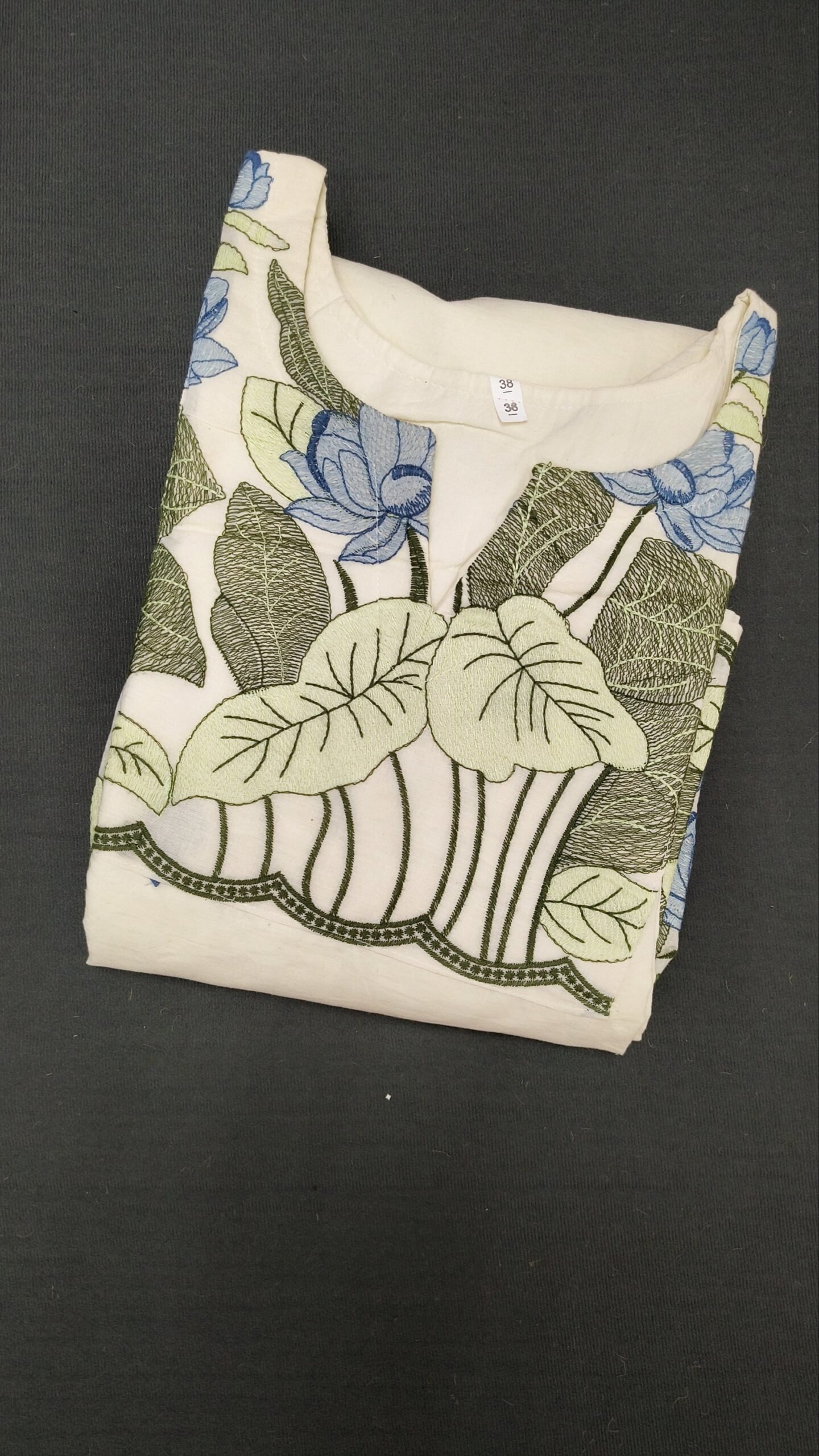 HEAVY EMBROIDERY ALINE KURTI - SAL519 - Image 3