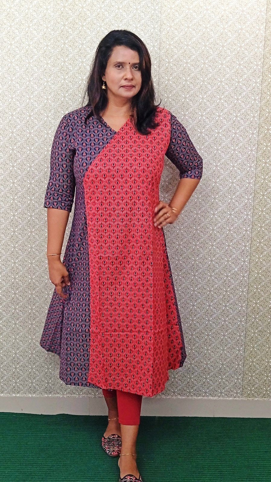 PURE COTTON FLAP STYLE KURTIS - SAL520