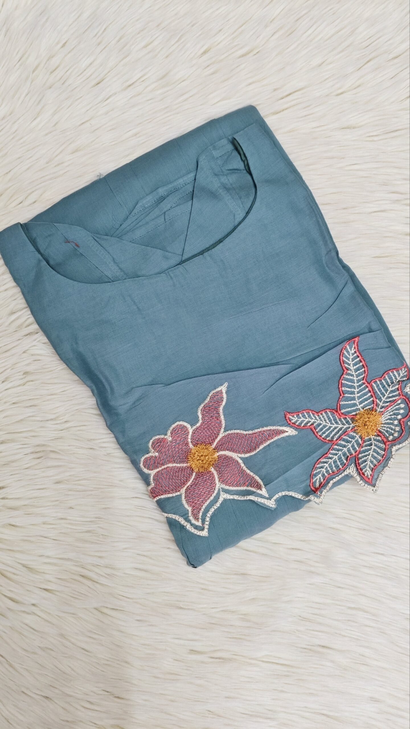 SOFT COTTON PLEATED KURTIS - SAL532 - Image 2