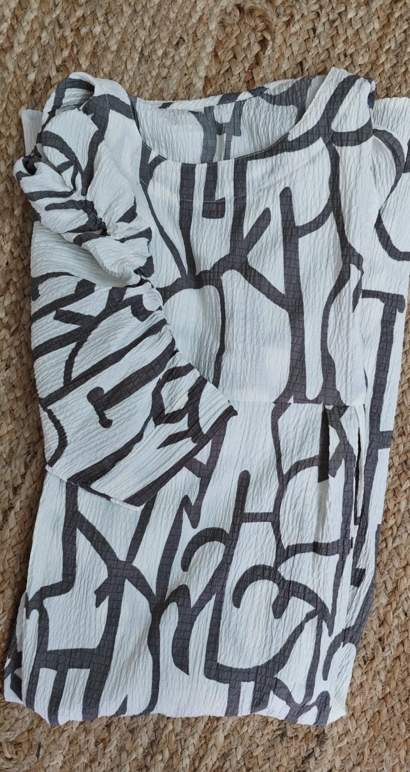 OFF WHITE POPCORN FROCK - SAL541 - Image 3