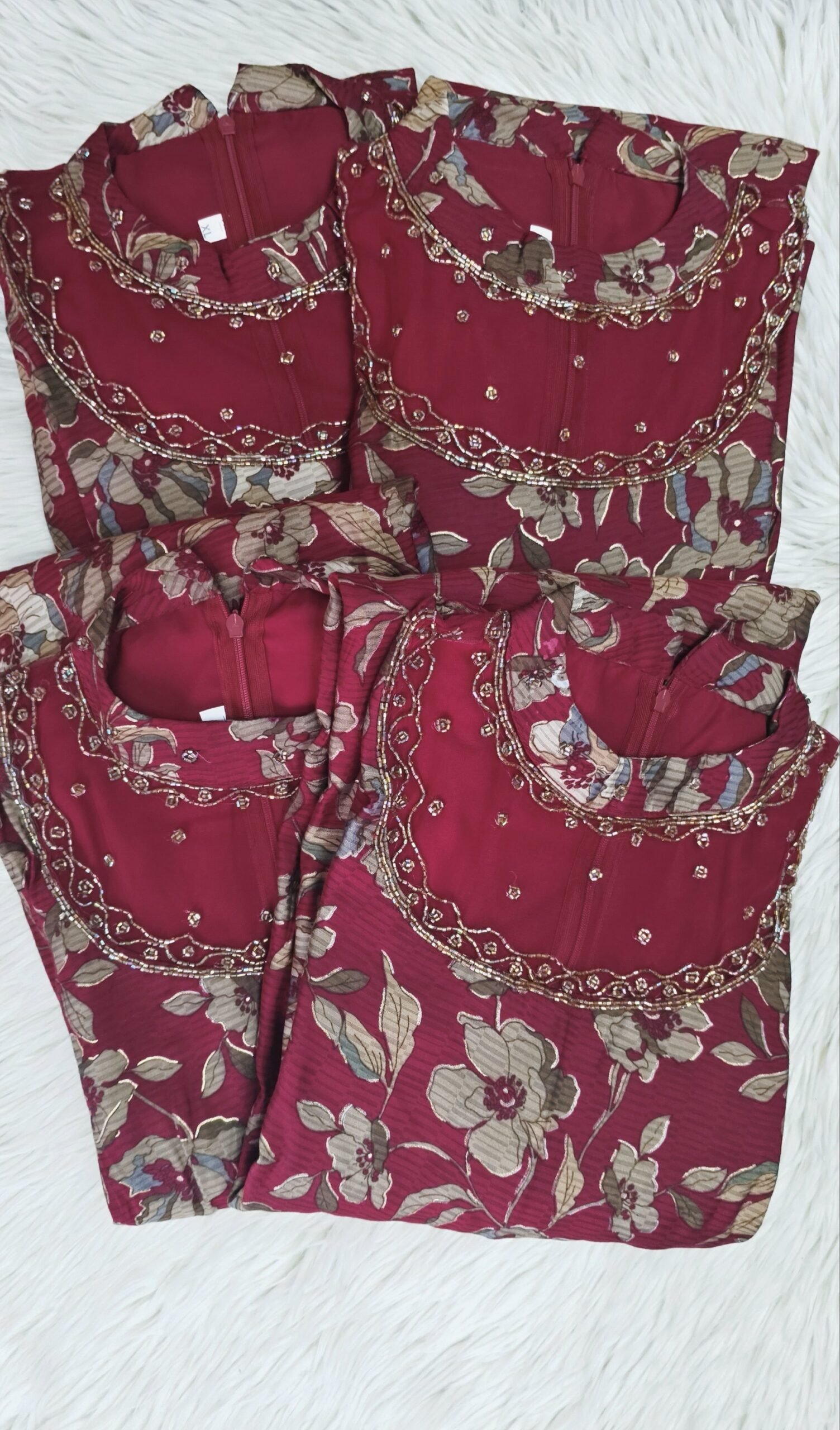 JEWEL NECK ALINE KURTIS - SAL522 - Image 3