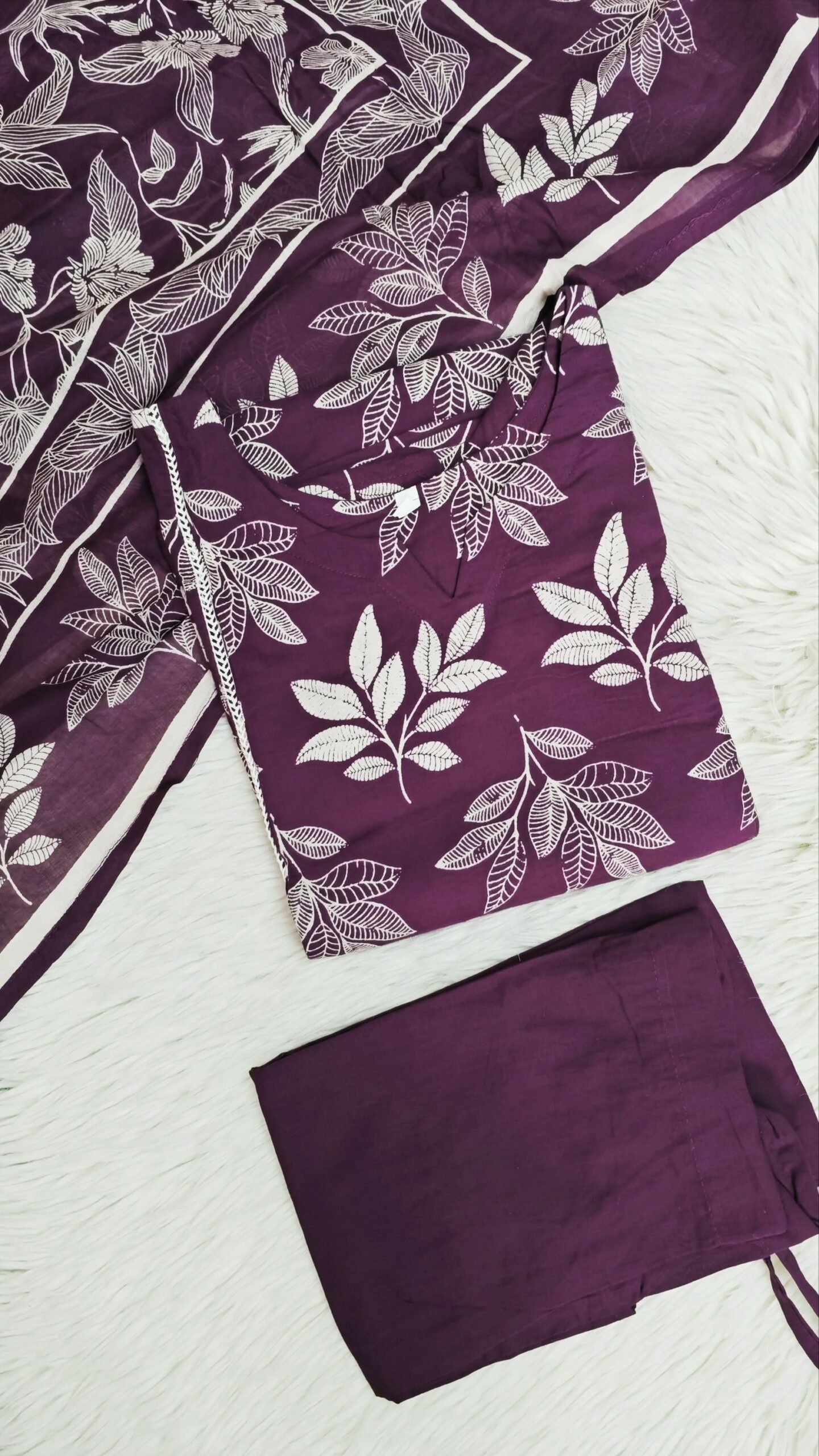 PURE COTTON THREE PIECE SET - SAL553 - Image 2