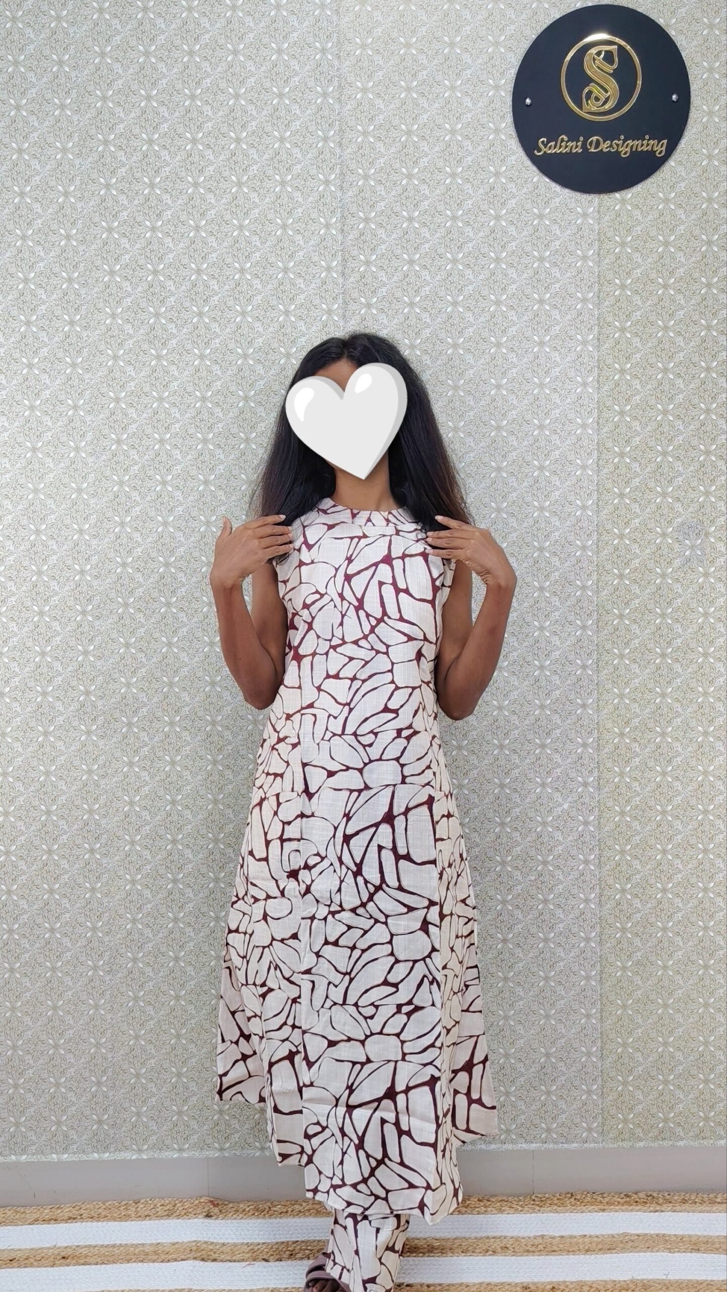 VETICAN SILK TWO PIECE SET - SAL554 - Image 5