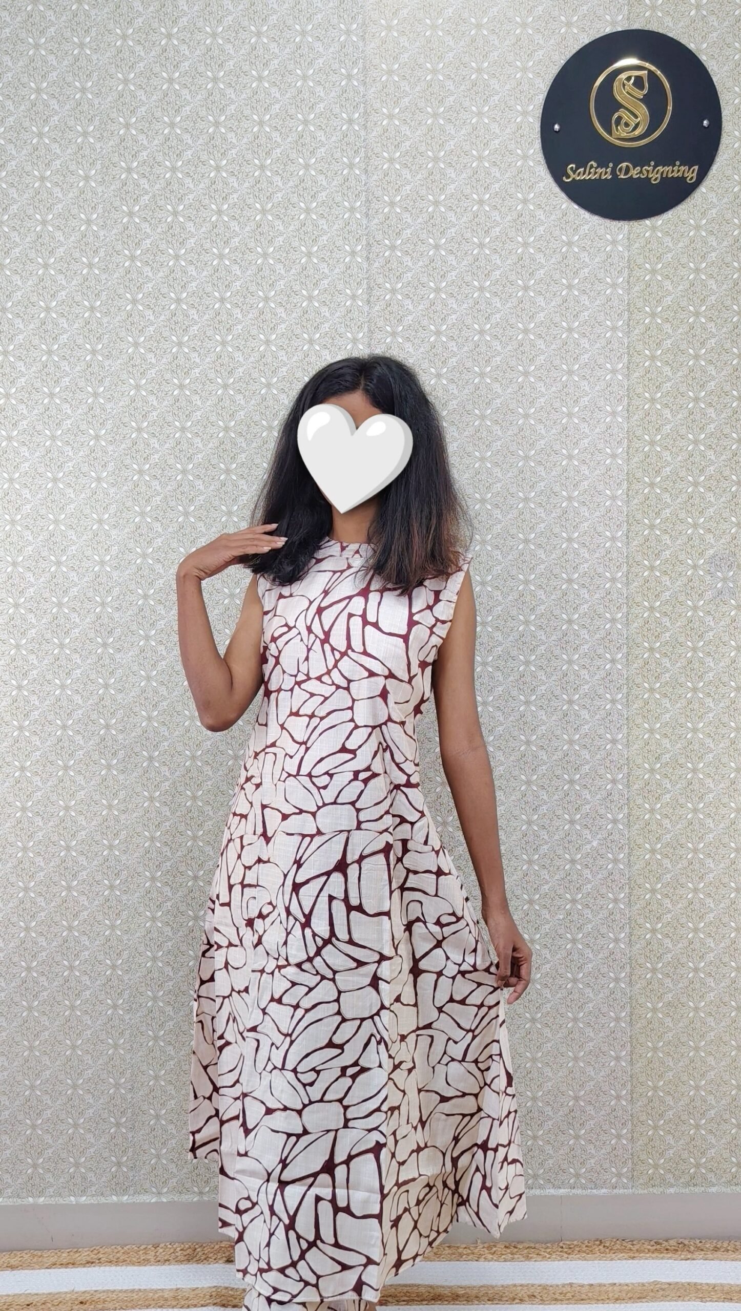 VETICAN SILK TWO PIECE SET - SAL554 - Image 4