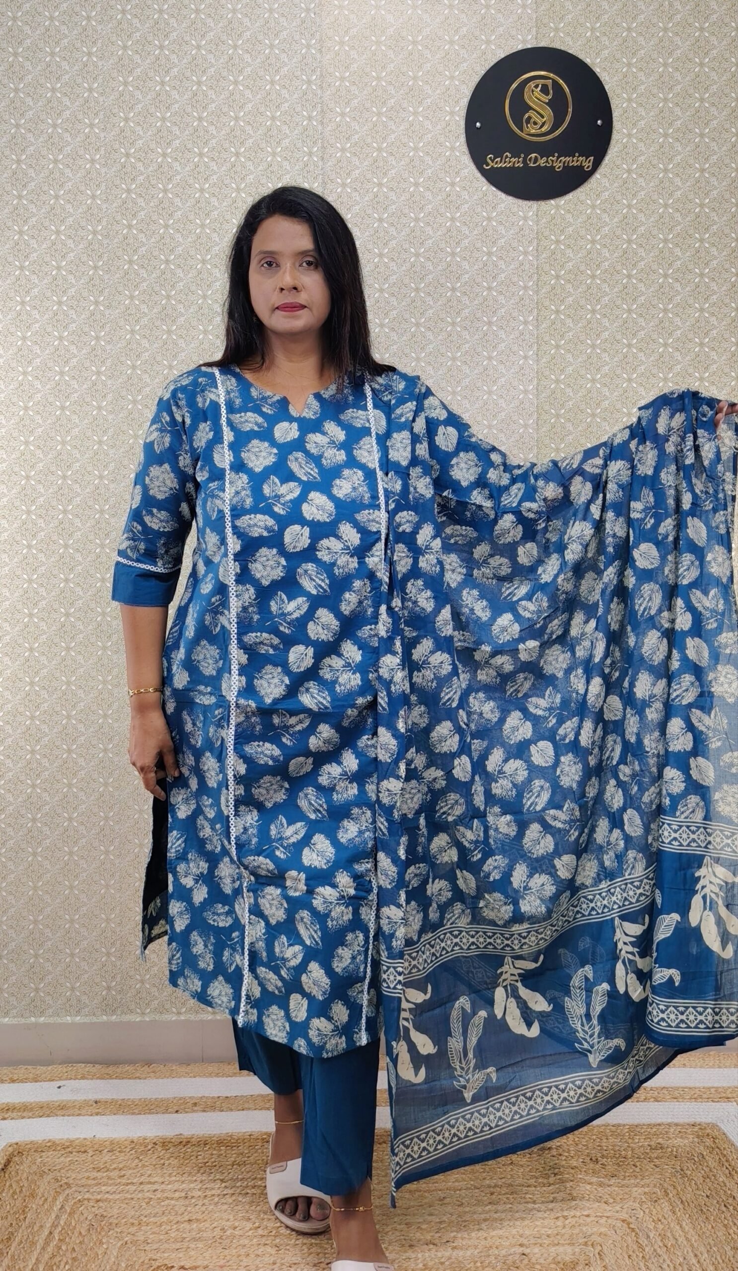 PURE COTTON THREE PIECE SET - SAL557