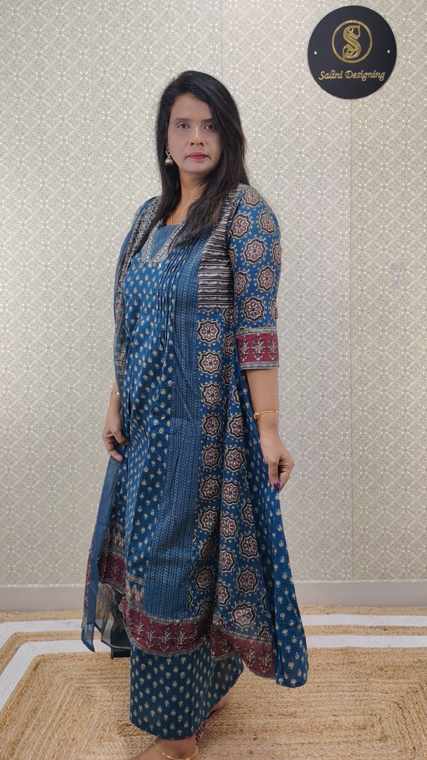 RAJASTHANI THREE PIECE SET - SAL580 - Image 5